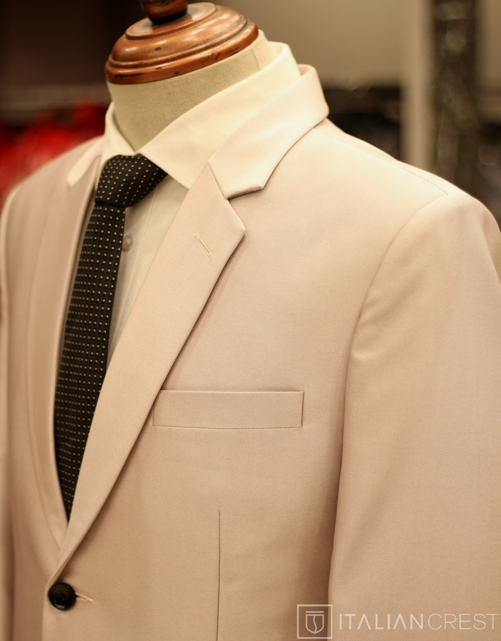 Pink Single Breasted Suit