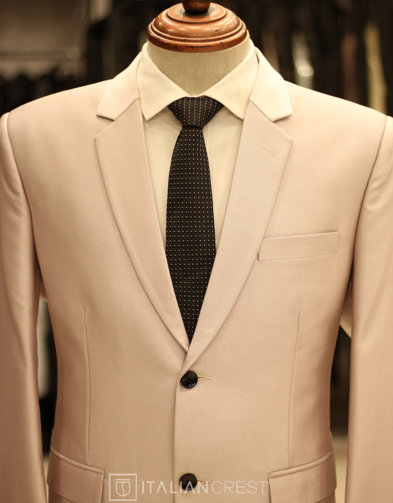 Pink Single Breasted Suit - Image 3