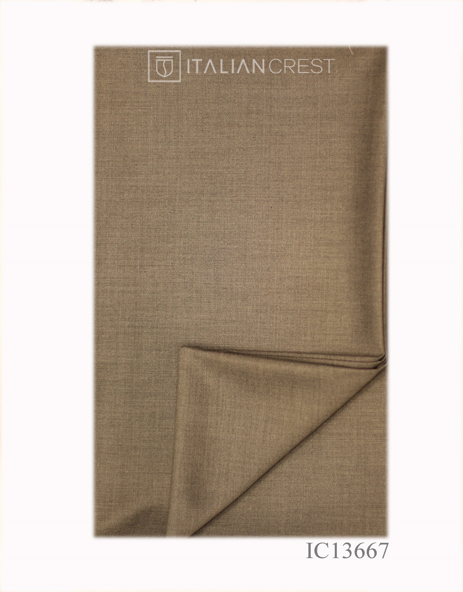 Grey Wool Feel Peak Lapel Suit - Image 7
