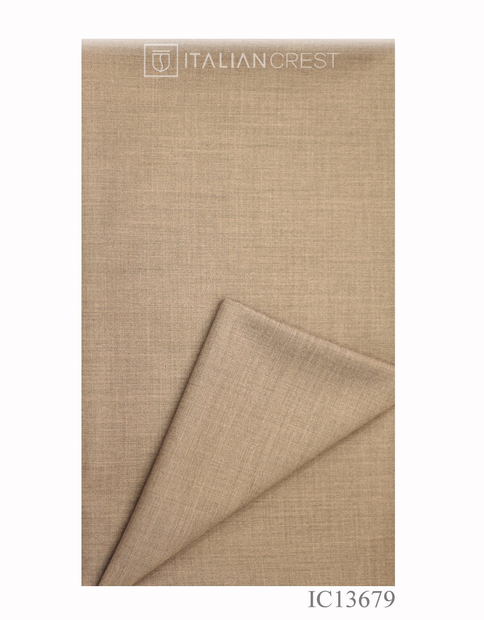 Light Grey Wool Feel Peak Lapel Suit - Image 4