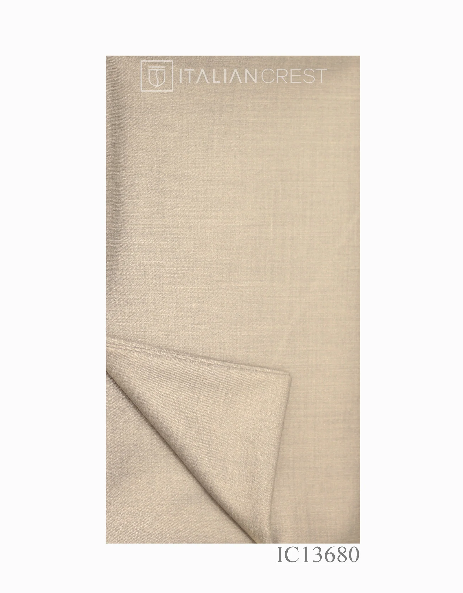 Light Blue Wool Feel Peak Lapel Suit - Image 4
