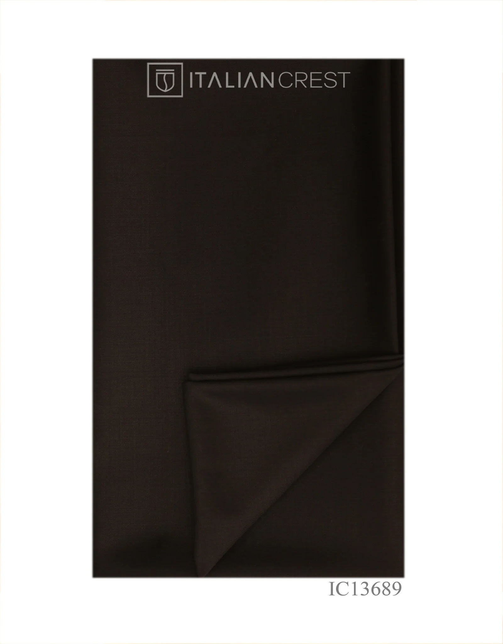 Navy Blue Wool Feel Peak Lapel Suit - Image 4