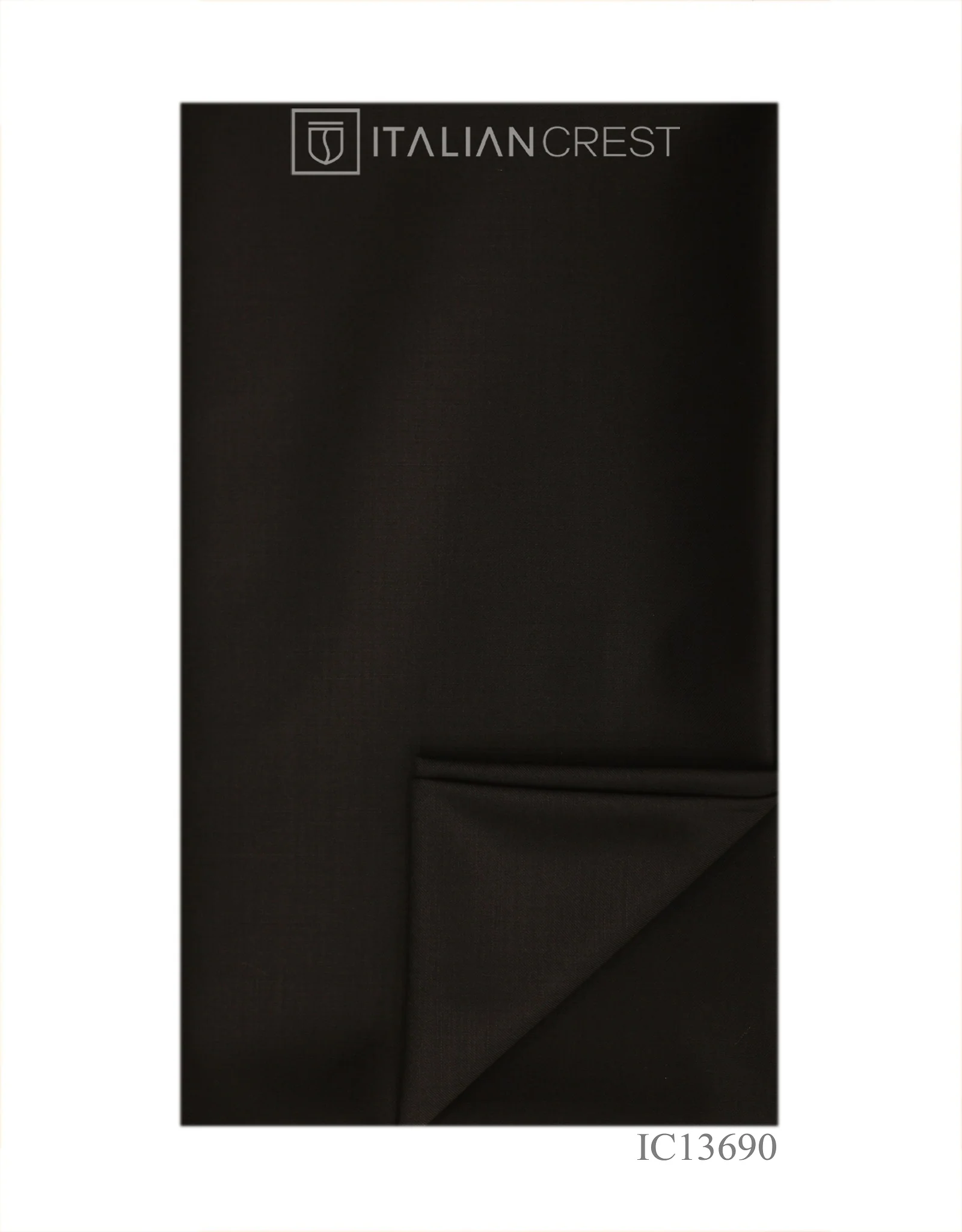 Navy Blue Wool Feel Peak Lapel Suit - Image 4