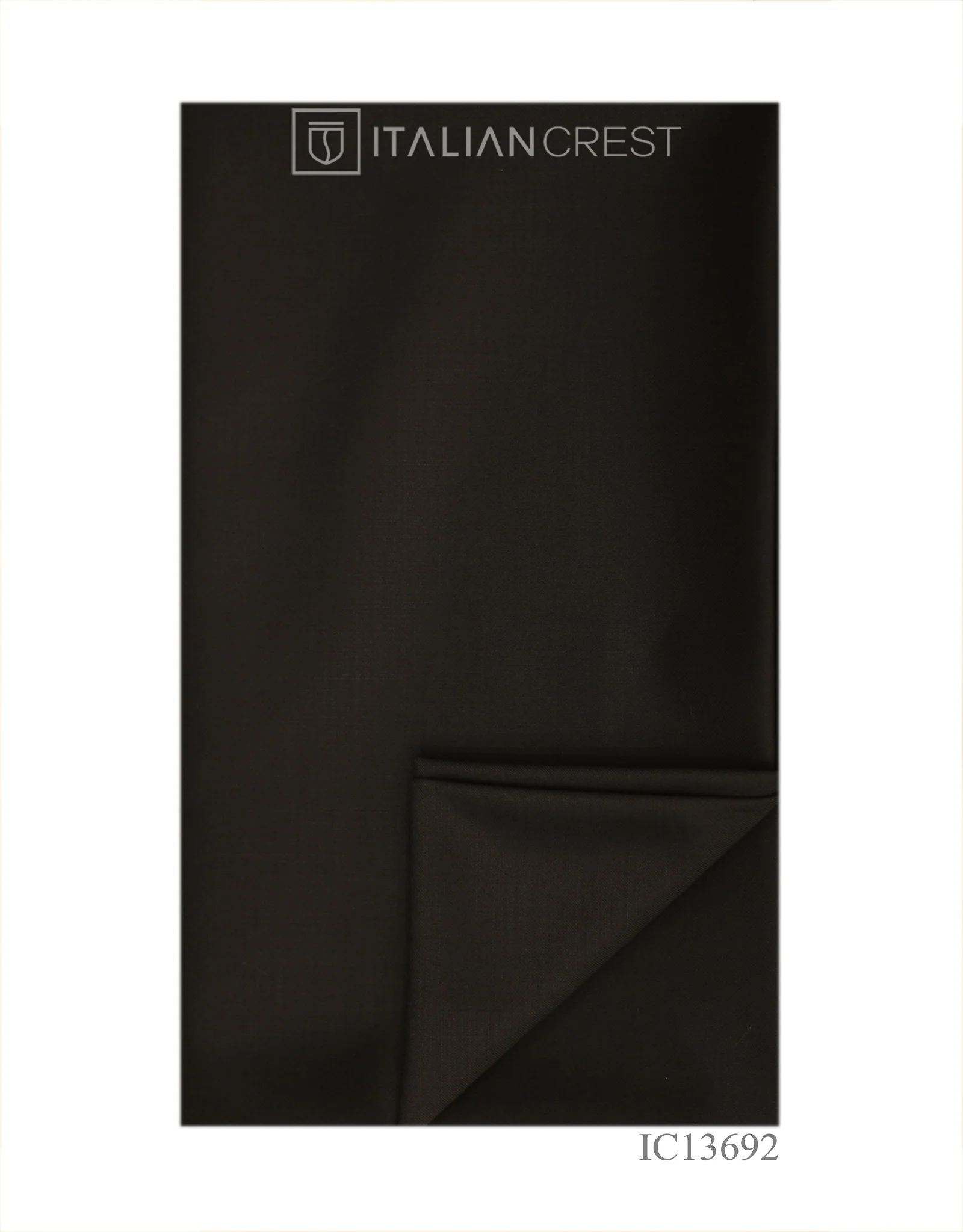 Navy Blue Wool Feel Peak Lapel Suit - Image 4