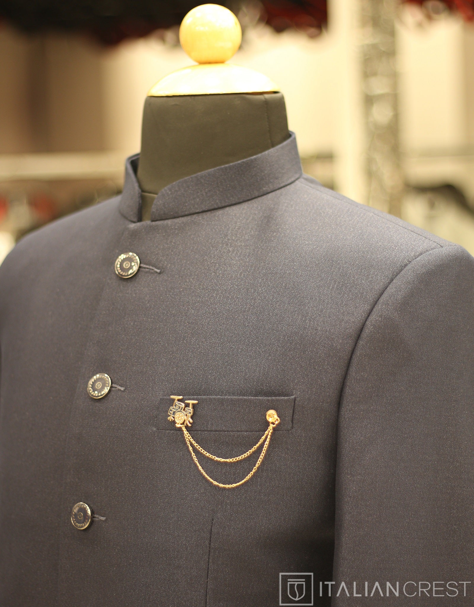 Navy Blue Jodhpuri Suit