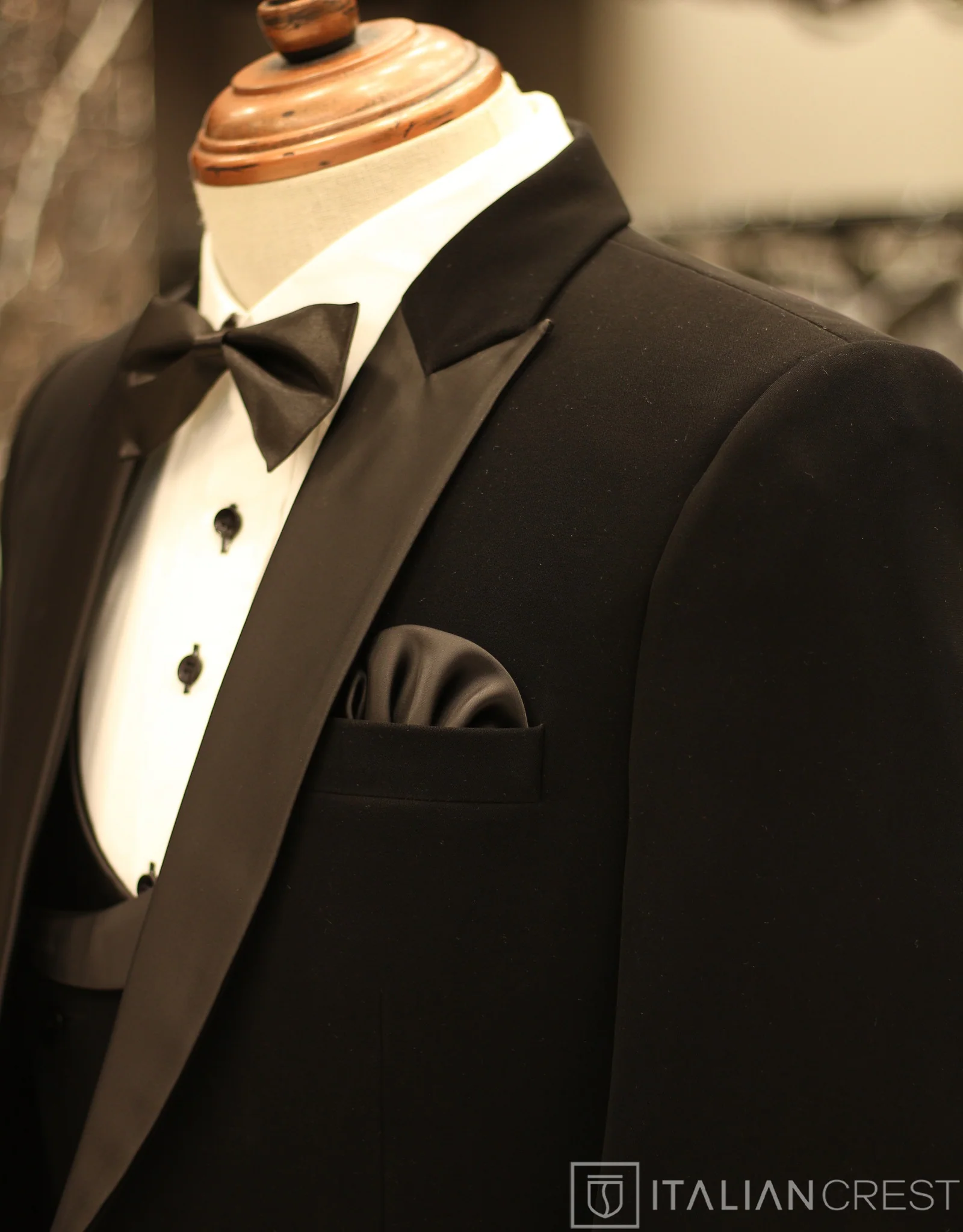 Black 3-Piece Tuxedo Suit