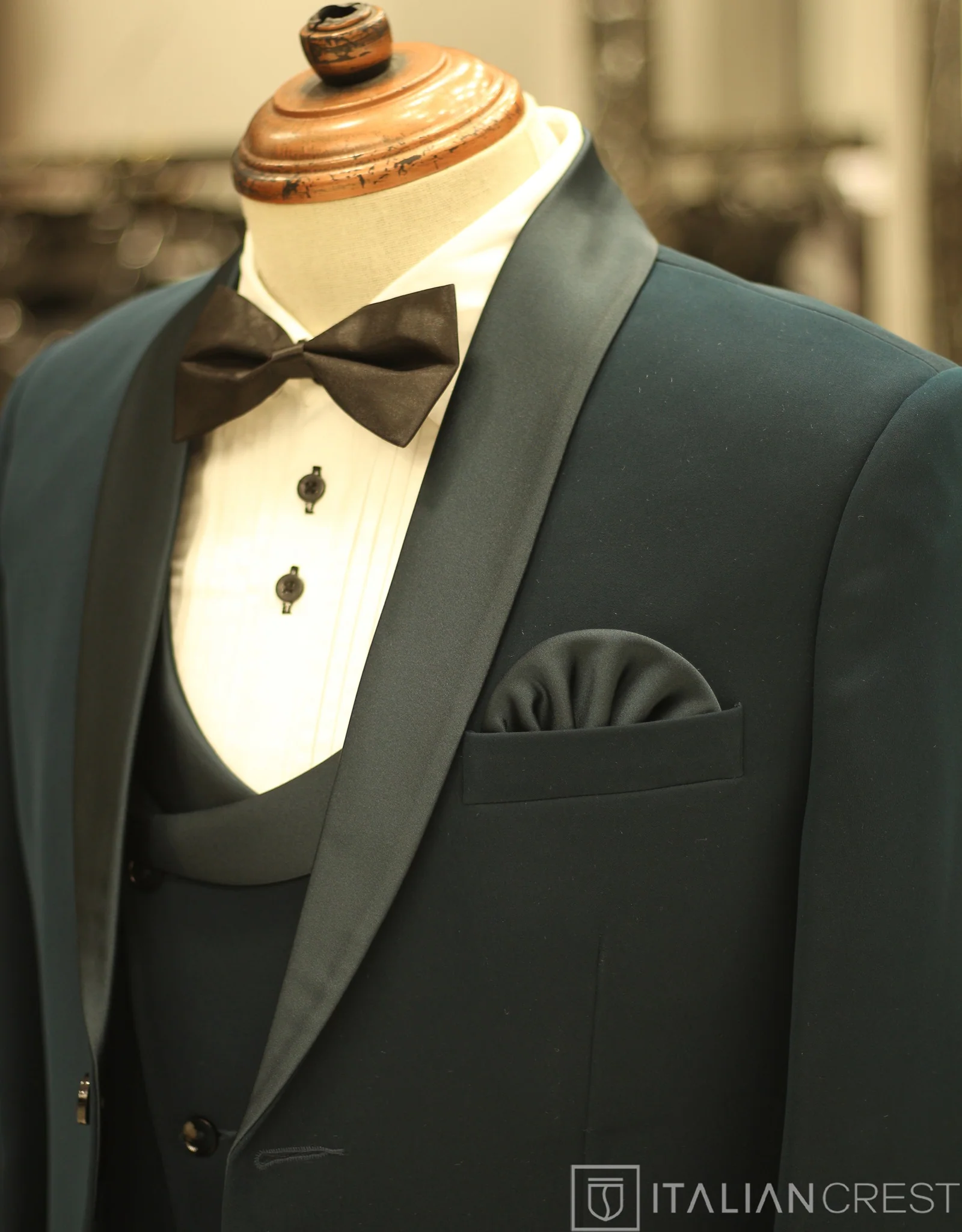 Blue 3-Piece Tuxedo Suit