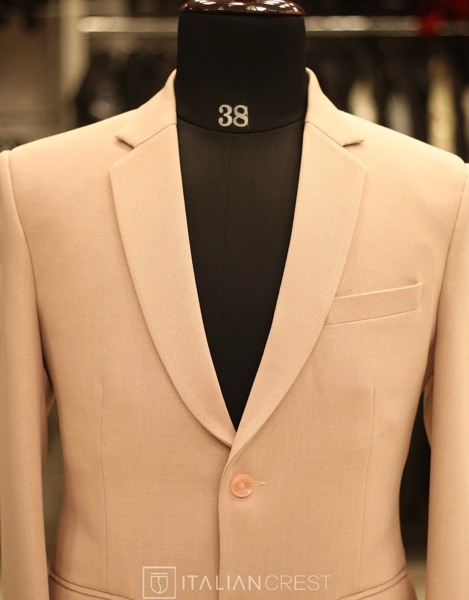 Pink Linen Feel Blazer - Image 3