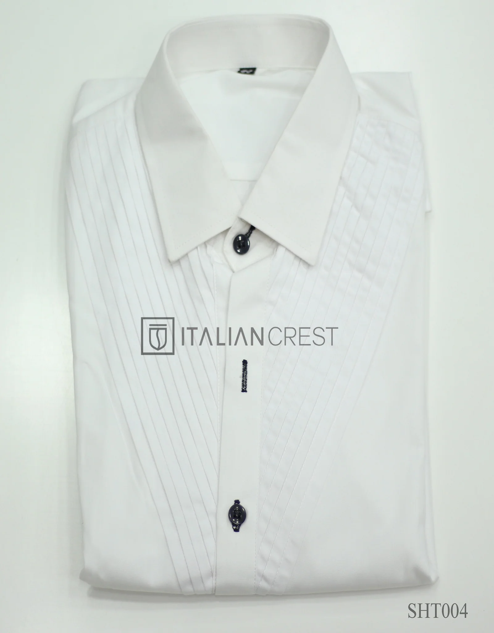 SHT004-Tuxedo/Pleat Shirt - Image 2